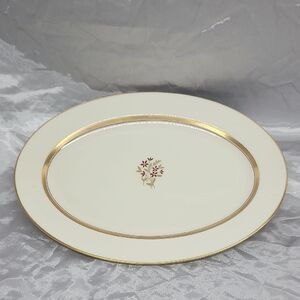 Lenox Nydia P-419-W Small Platter 13.5 Inch Retired